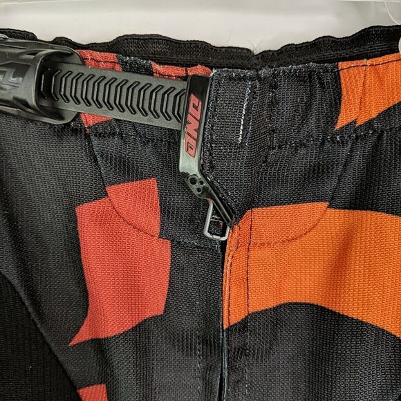 One Industries Defcon Off Road ATV Motocross Gear Pants Orange Red Men Size 30 - Picture 3 of 16
